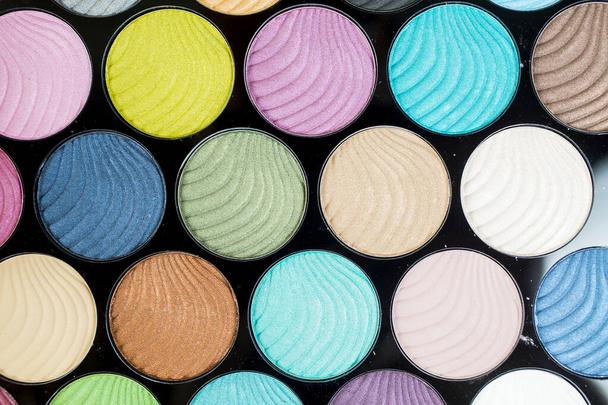 Set van kleurrijke make-up kleuren - Foto, afbeelding