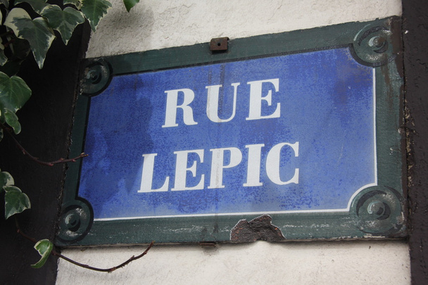 Rue Lepic - Foto, afbeelding