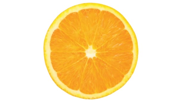 Rebanada de naranja giratoria
 - Metraje, vídeo