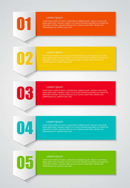 Infographic Design Elements for Your Business Vector Illustratio - Vektör, Görsel