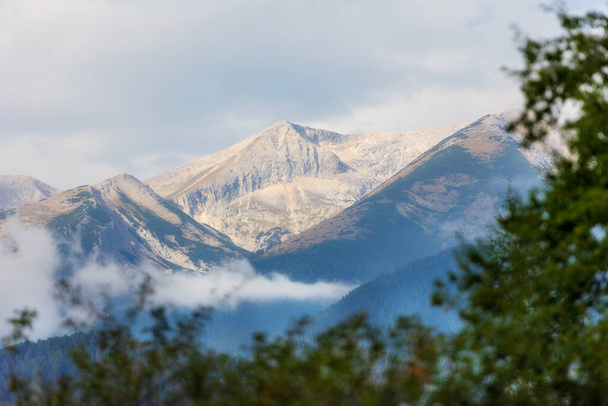 Pirin mountains, Bulgaria summer landscape, view from Bansko - Photo, Image