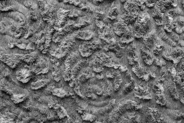 abstraktní texturou tkaniny tmavě šedá srst - Fotografie, Obrázek