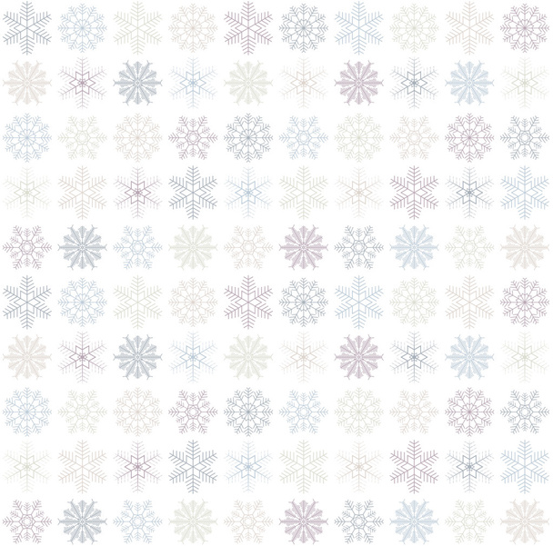 Fond de flocon de neige sans couture
 - Vecteur, image