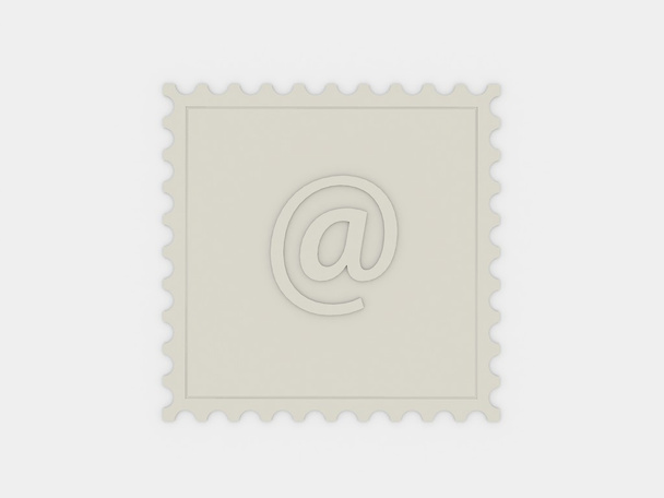 Poštovní známka s 3d - Fotografie, Obrázek