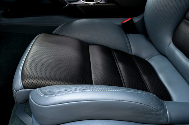 Leather car seat. - Photo, Image