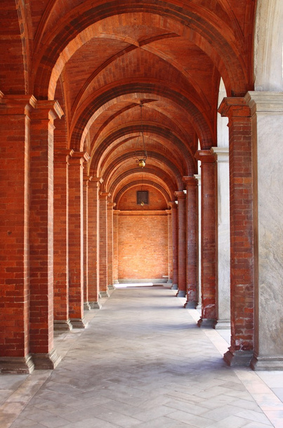 Romański styl kolumnada - Zdjęcie, obraz