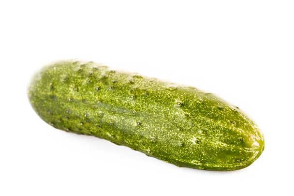 Cucumber isolated on white - Foto, Imagem