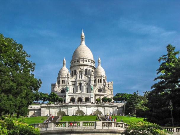 Sacre Coeur em Paris França
 - Foto, Imagem
