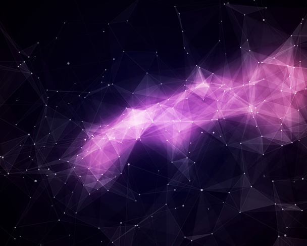 Nebulosa rosa abstracta
 - Foto, imagen