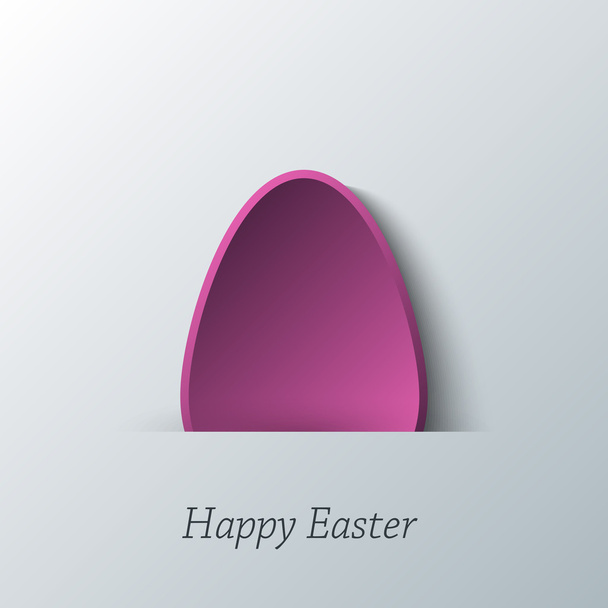 Happy Easter greeting banner. - Vetor, Imagem