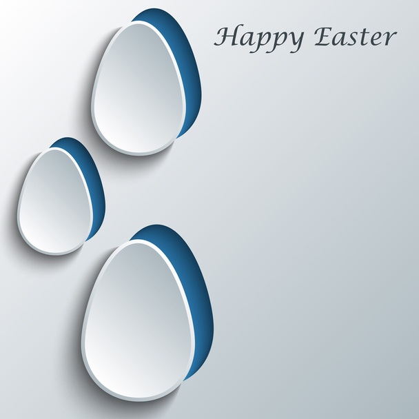 Happy Easter greeting banner.  - Vector, Imagen