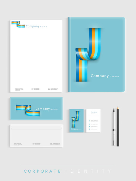 Professional corporate identity kit for business. - Vektor, Bild