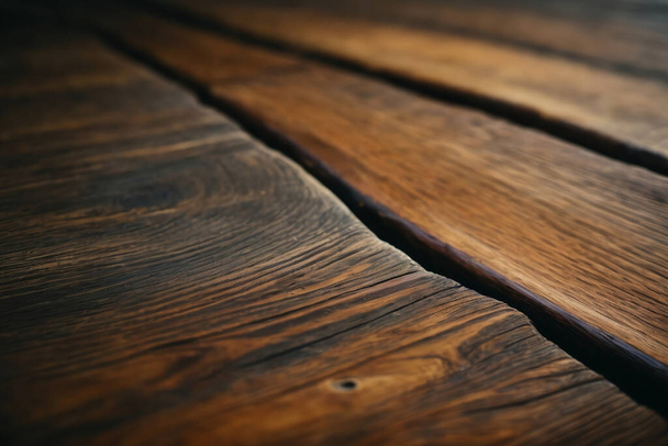 Трохи вище дерев'яного фону. дерев'яні дошки столу, які використовуються як фон або текстура - Фото, зображення