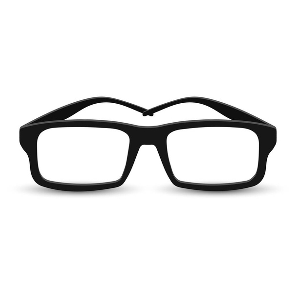 Γυαλιά όρασης απομονωμένα σε λευκό φόντο. Οφθαλμολογία, υγειονομική περίθαλψη και ιατρική. Εικονογράφηση, διάνυσμα - Διάνυσμα, εικόνα
