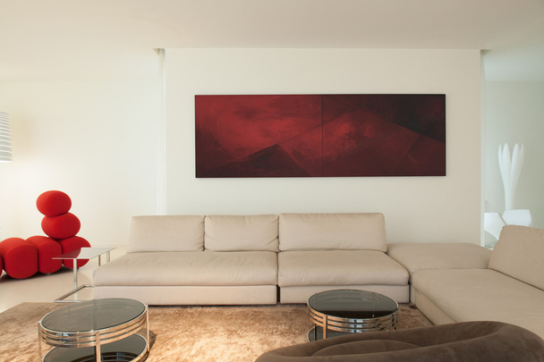 Modern furnished living room - Zdjęcie, obraz