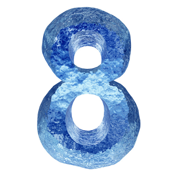 Concettuale 3D estate acqua blu
 - Foto, immagini