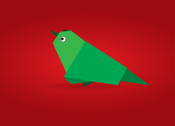 Птах орігамі вектор
 - Вектор, зображення