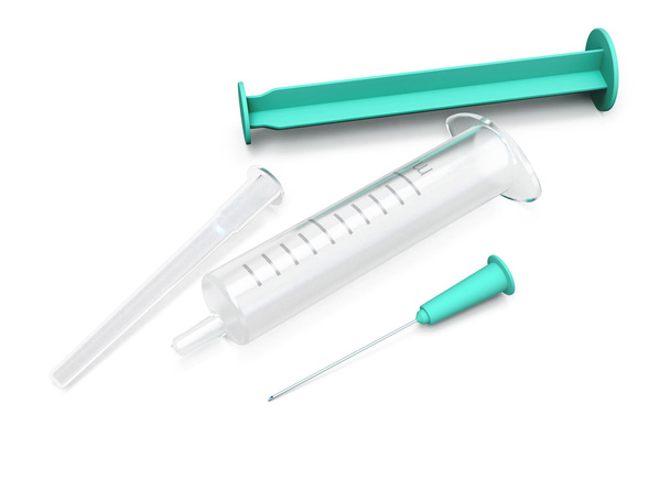 Syringe in the sorted state - Foto, Imagem