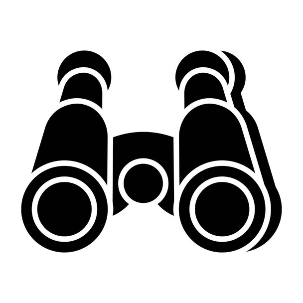 A unique design icon of binoculars  - Vector, Image