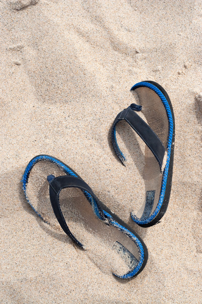Flip flop sandały plaży - Zdjęcie, obraz