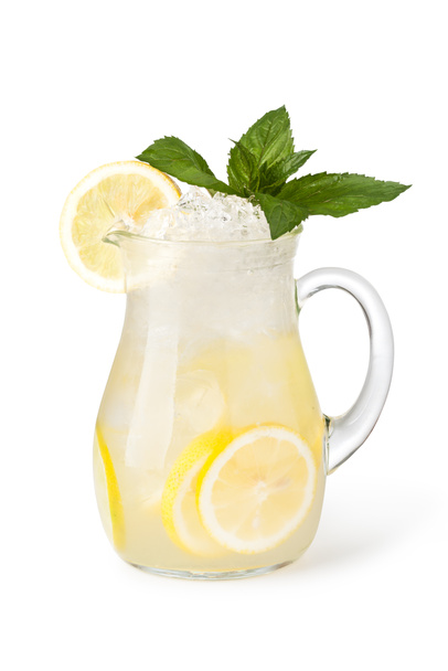 sklenice ovocné nápoje s ledem - Fotografie, Obrázek