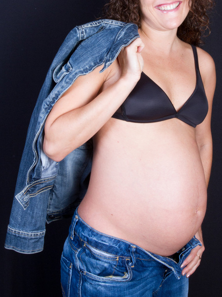 Krásné břicho těhotné ženy - Fotografie, Obrázek