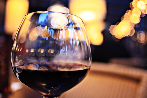 Glass of  red wine - Foto, Imagem