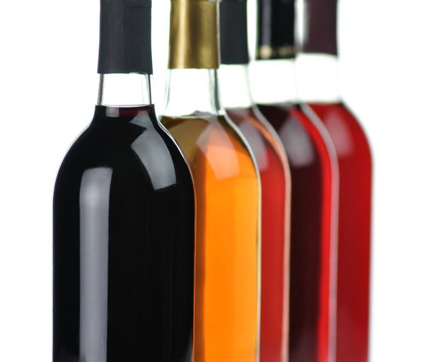 Assortment of wine bottles - Photo, Image