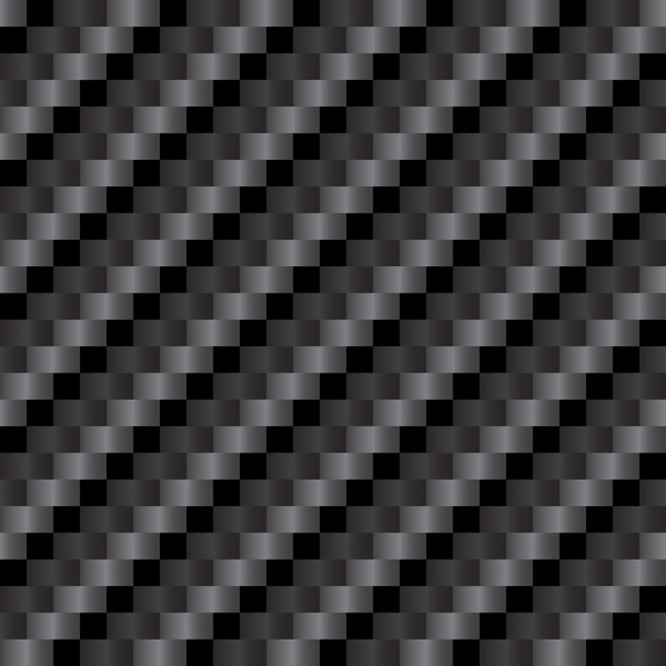Seamless Carbon Fiber Texture - Vector, Image