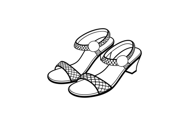 Fioletowy Slip-On Balerina Flat Damskie buty i obuwie płaski zestaw kolorów Ikona izolowany na białym tle płaski wektor kolorowy ilustracja Pixel idealny - Wektor, obraz