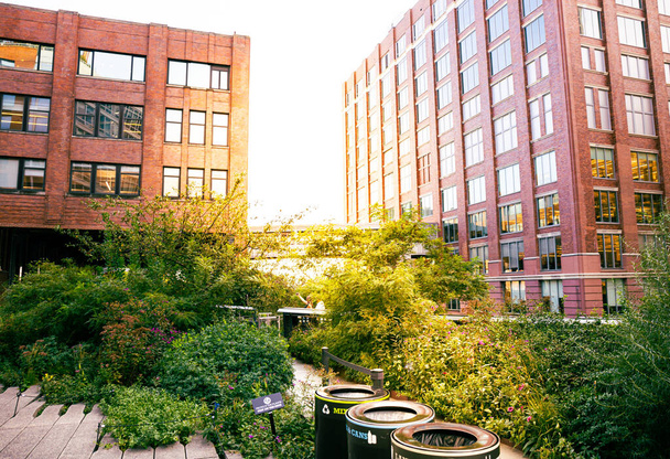 Highline in New York at sunset - Foto, immagini