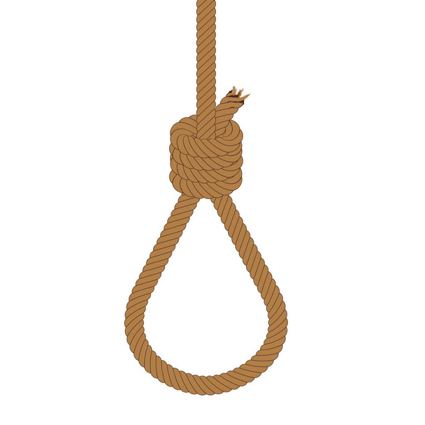 Illustration de boucle de corde suspendue
 - Photo, image