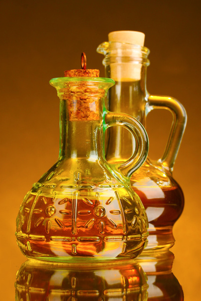 Jar with olive oil - Фото, зображення