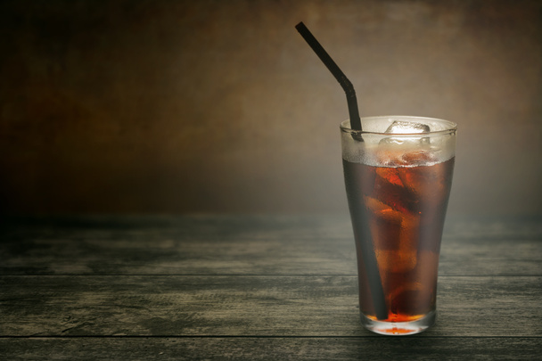 Full glass of cola - Photo, Image