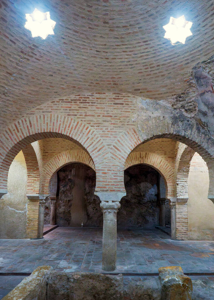 Arquitetura muçulmana nos banhos árabes de Jaen, Espanha - Foto, Imagem