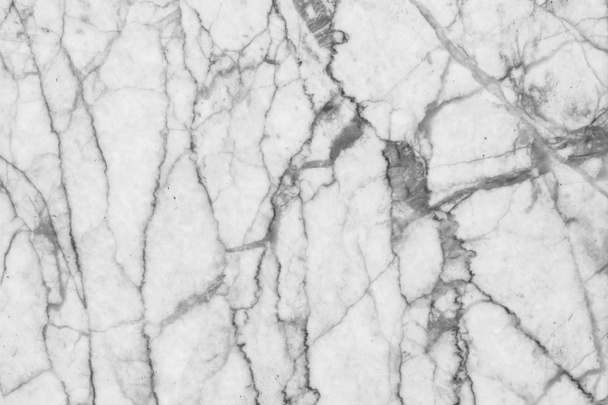 Black and white marble patterned texture background. - Photo, Image
