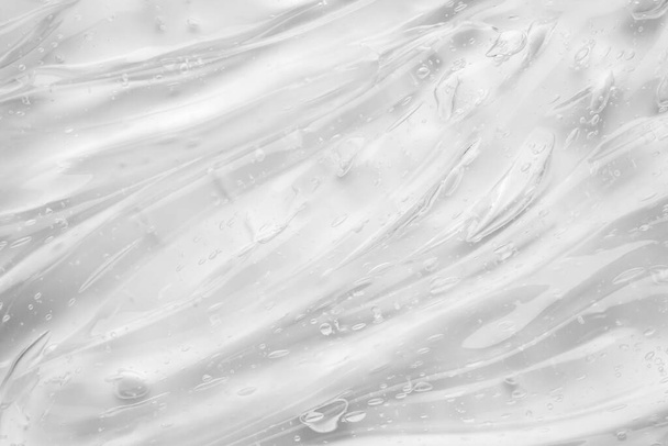 Διαφανές καθαρό υγρό ορού τζελ καλλυντική υφή φόντο - Φωτογραφία, εικόνα