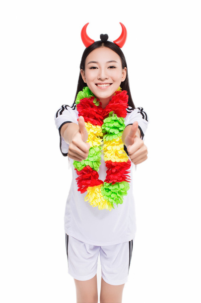 asian girl cheerleader, chinese - Fotó, kép