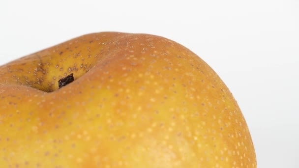 Японские груши фрукты, закрыть пищевое видео - Кадры, видео