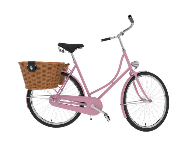 Classic lady bike with baskets - Photo, Image