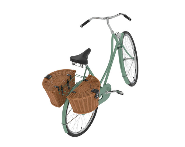 Classic lady bike con cestini - Foto, immagini