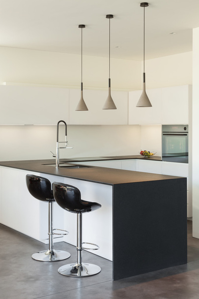 interior modern house, kitchen - Foto, imagen
