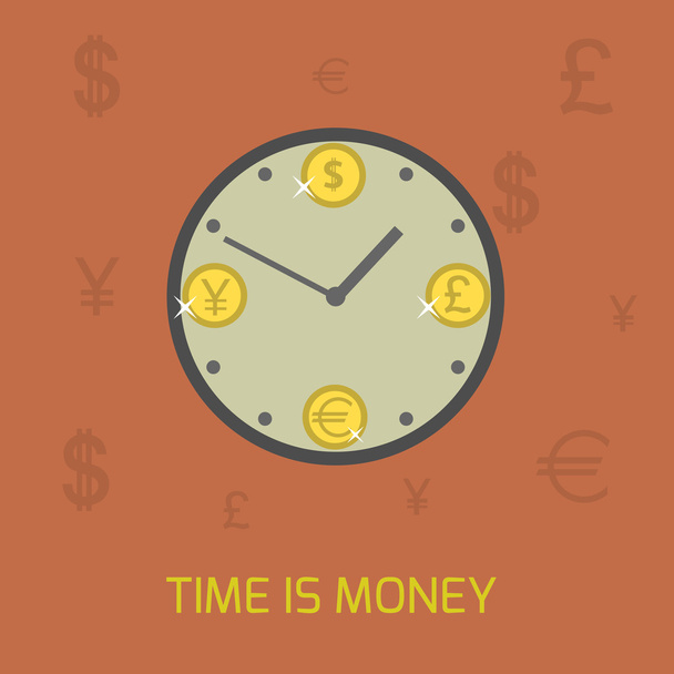 Time is money - Вектор, зображення