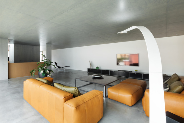 Modern living room - Фото, изображение