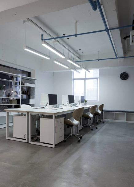 empty office desk in modern business center - Photo, Image