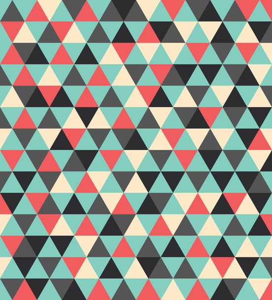 Retro geometric pattern - Vector, Image