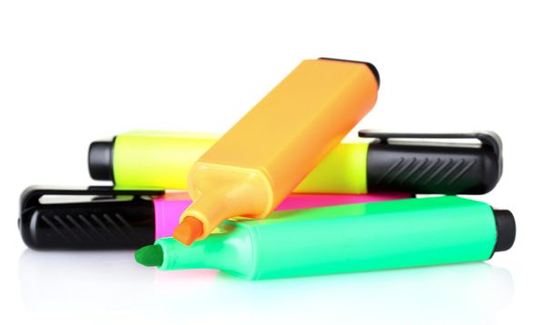 Bright markers - Photo, image