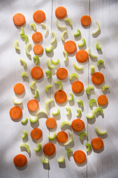 Celery and carrots - Valokuva, kuva