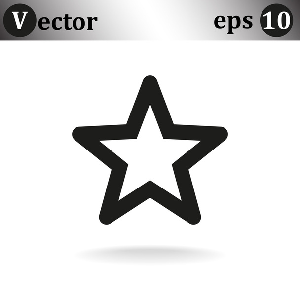 Star web icon - Vetor, Imagem