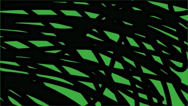 Lazo de vídeo animado abstracto en fondo de pantalla verde, elimine el fondo de pantalla verde utilizando el software de edición de vídeo que utiliza - Metraje, vídeo